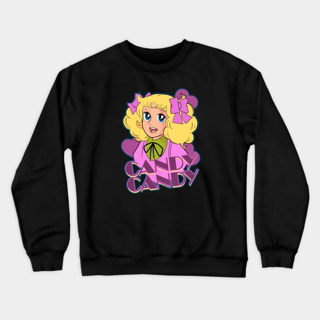 Candy Candy Crewneck Sweatshirt by GiGiGabutto